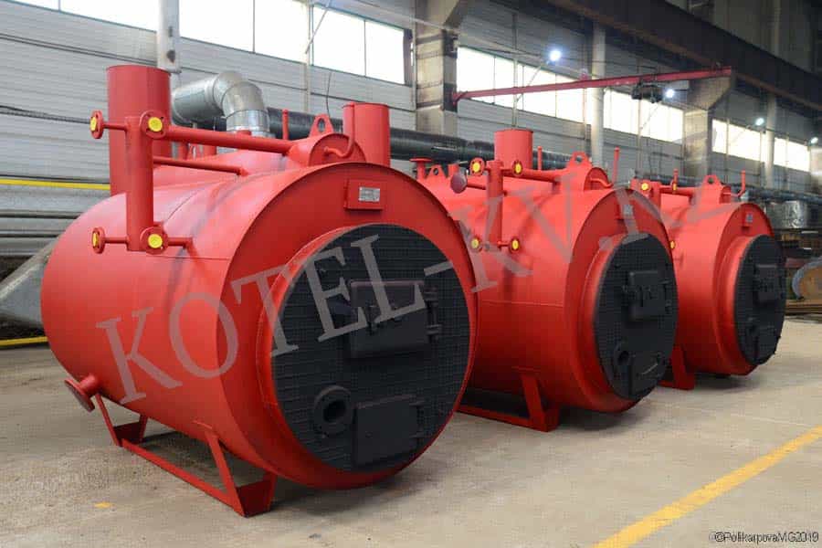 Парогенератор на твердом топливе