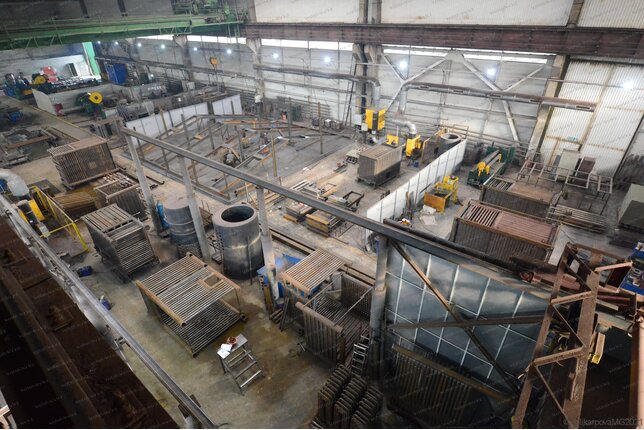 Производство котлов 350 кВт работающих без дымососа