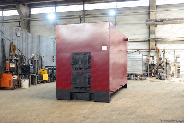 Котел 930 кВт угольно дровяной