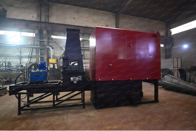 Котел 350 кВт на опилках с автоматической подачей