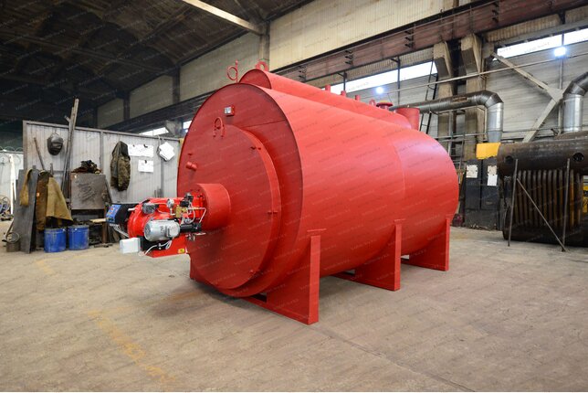 Парогенератор 1.2 т температура 170 С на твердом топливе