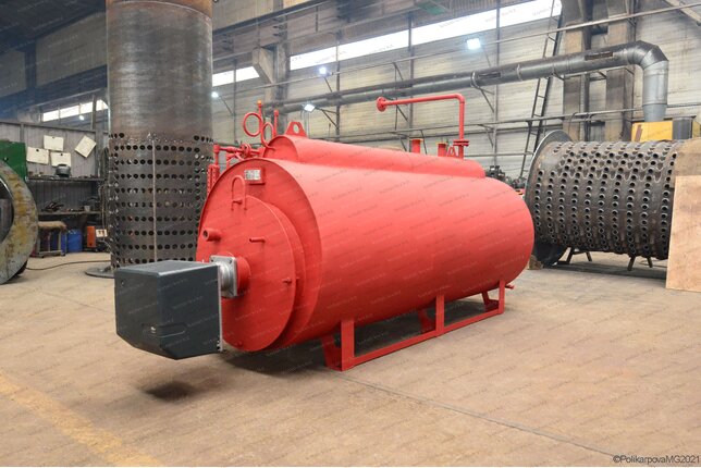 Парогенератор на дизеле 300 кг с температурой пара 130 С