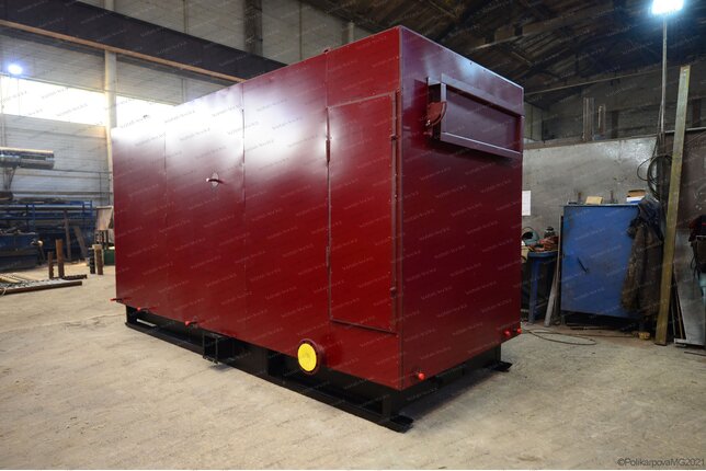 Котел на отходах лесопиления твердотопливный 0.2 МВт